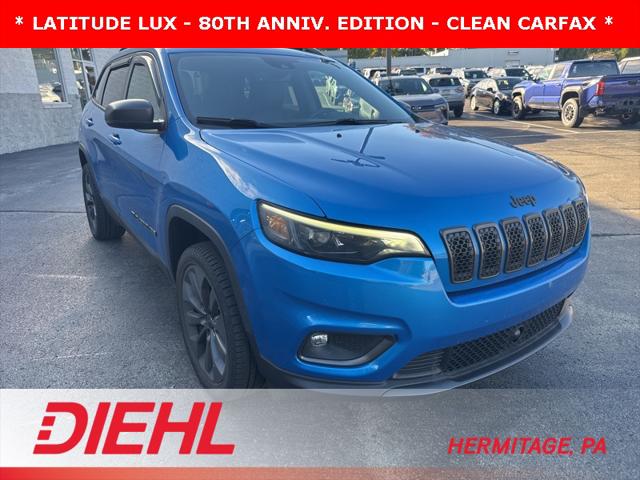 2021 Jeep Cherokee 80th Anniversary 4X4 2021 Jeep Cherokee 80th Anniversary 4X4