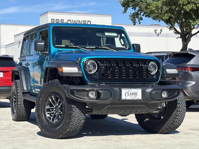 2024 Jeep Wrangler 4-Door Willys 4x4 2024 Jeep Wrangler 4-Door Willys 4x4