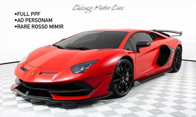 2019 Lamborghini Aventador LP 770-4 SVJ Ad Personam! Rare Rosso Mimir! Lamborghini Sound! Loaded! for sale in Rock Hill, SC