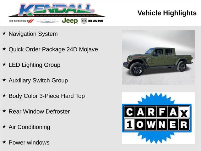 2023 Jeep Gladiator Mojave 4x4 2023 Jeep Gladiator Mojave 4x4