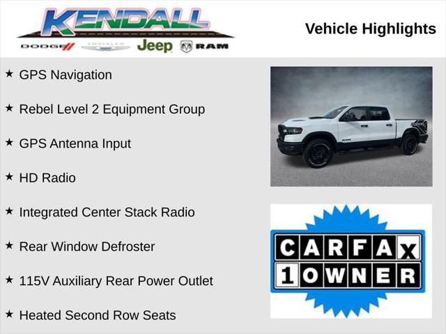 2026 RAM 1500 Rebel Crew Cab 4x4 57 Box 2026 RAM 1500 Rebel Crew Cab 4x4 57 Box
