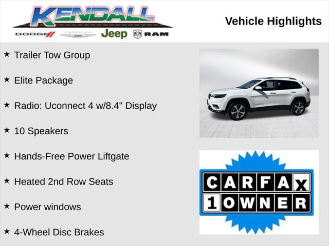 2021 Jeep Cherokee Limited 4X4 2021 Jeep Cherokee Limited 4X4