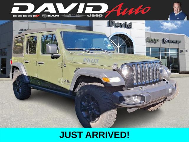 2021 Jeep Wrangler Unlimited Willys Sport 4x4 2021 Jeep Wrangler Unlimited Willys Sport 4x4