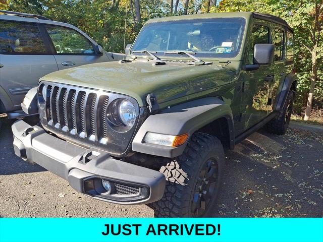 2021 Jeep Wrangler Unlimited Willys Sport 4x4 2021 Jeep Wrangler Unlimited Willys Sport 4x4