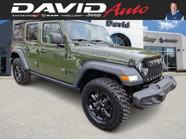 2021 Jeep Wrangler Unlimited Willys Sport 4x4 2021 Jeep Wrangler Unlimited Willys Sport 4x4