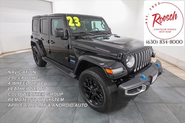 2023 Jeep Wrangler 4xe Sahara 4x4 2023 Jeep Wrangler 4xe Sahara 4x4