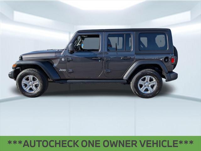 2020 Jeep Wrangler Unlimited Sport S 4X4 2020 Jeep Wrangler Unlimited Sport S 4X4