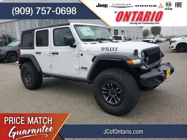 2025 Jeep Wrangler WRANGLER 4-DOOR WILLYS 2025 Jeep Wrangler WRANGLER 4-DOOR WILLYS