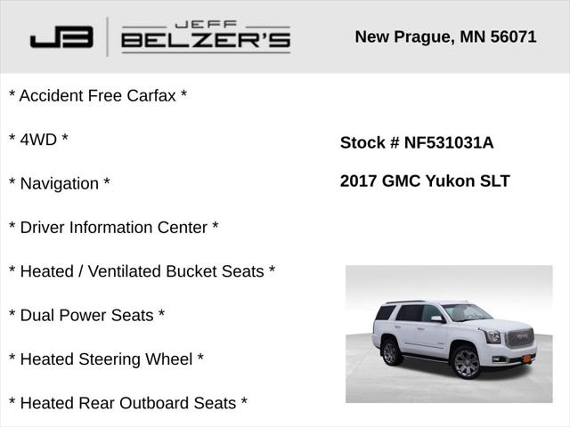 2017 GMC Yukon SLT 2017 GMC Yukon SLT