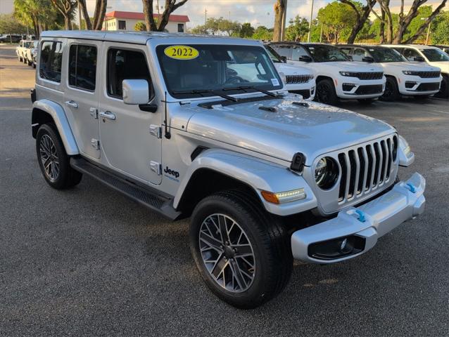 2022 Jeep Wrangler 4xe Unlimited High Altitude 4x4 2022 Jeep Wrangler 4xe Unlimited High Altitude 4x4