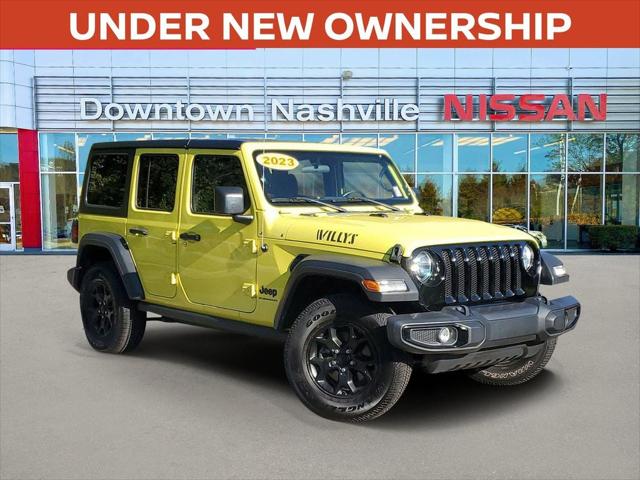 2023 Jeep Wrangler 4-Door Willys Sport 4x4 2023 Jeep Wrangler 4-Door Willys Sport 4x4