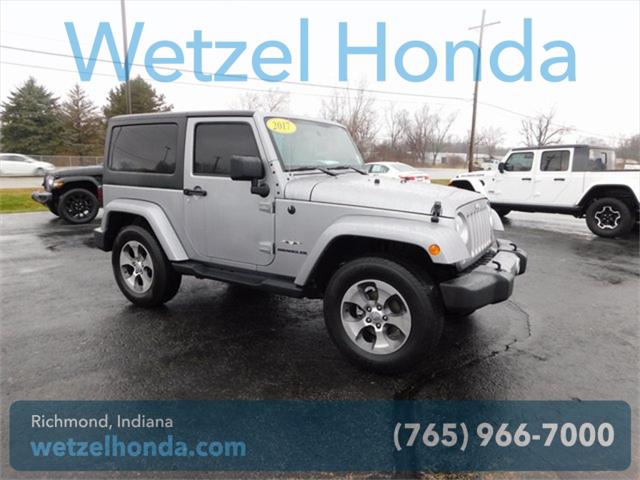 2017 Jeep Wrangler Sahara 4x4