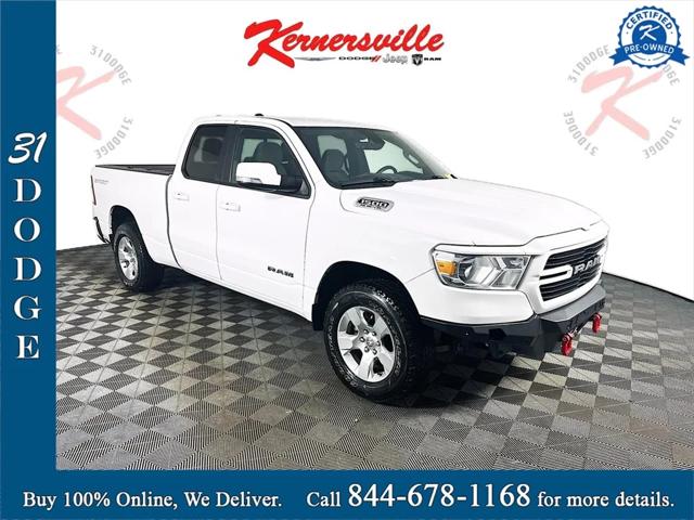 2021 RAM 1500 Big Horn Quad Cab 4x4 64 Box 2021 RAM 1500 Big Horn Quad Cab 4x4 64 Box