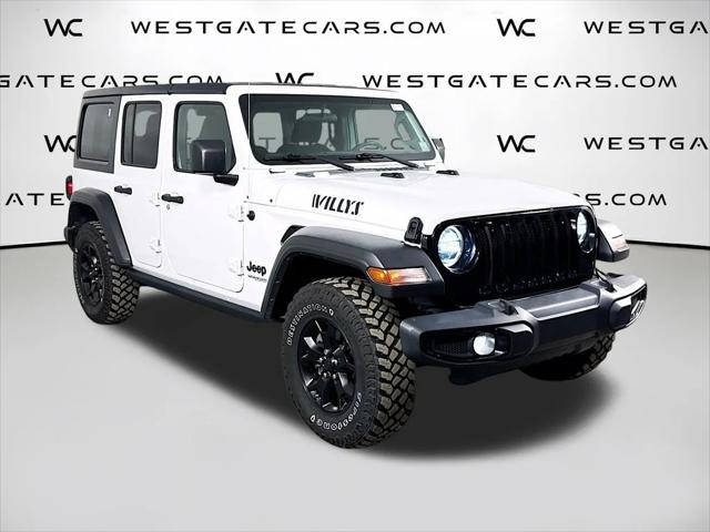 2021 Jeep Wrangler Unlimited Willys 4x4 2021 Jeep Wrangler Unlimited Willys 4x4