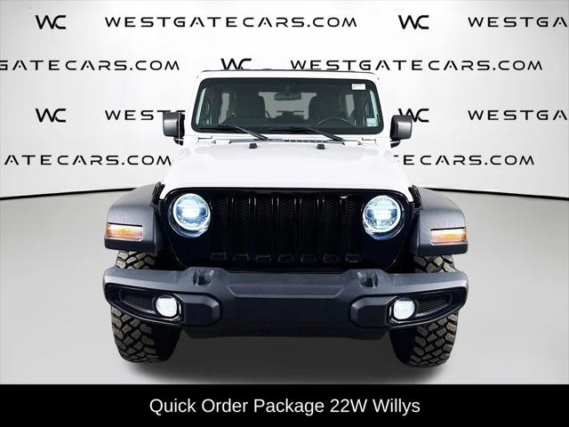 2021 Jeep Wrangler Unlimited Willys 4x4 2021 Jeep Wrangler Unlimited Willys 4x4