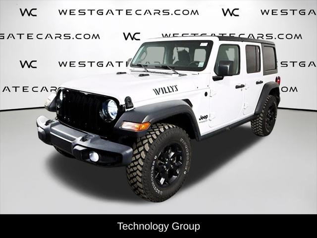 2021 Jeep Wrangler Unlimited Willys 4x4 2021 Jeep Wrangler Unlimited Willys 4x4