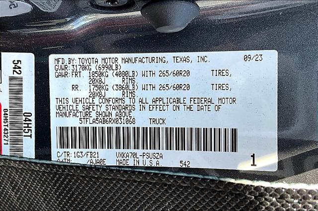 2024 Toyota Tundra SR5