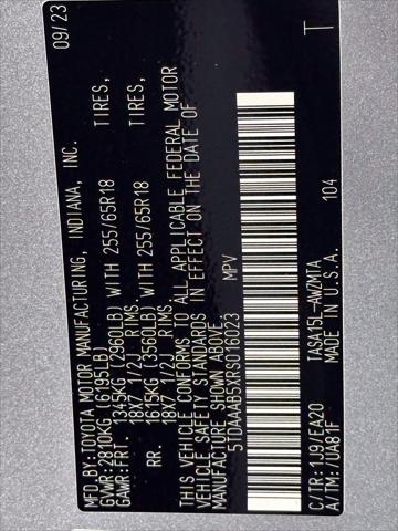 2024 Toyota Grand Highlander XLE AWD (Natl) [31]