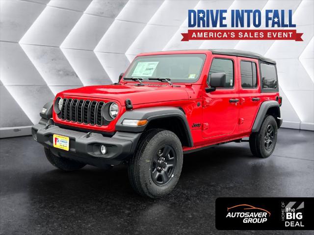 2026 Jeep Wrangler 4-Door Sport 4x4 for sale in Saint Johnsbury, VT
