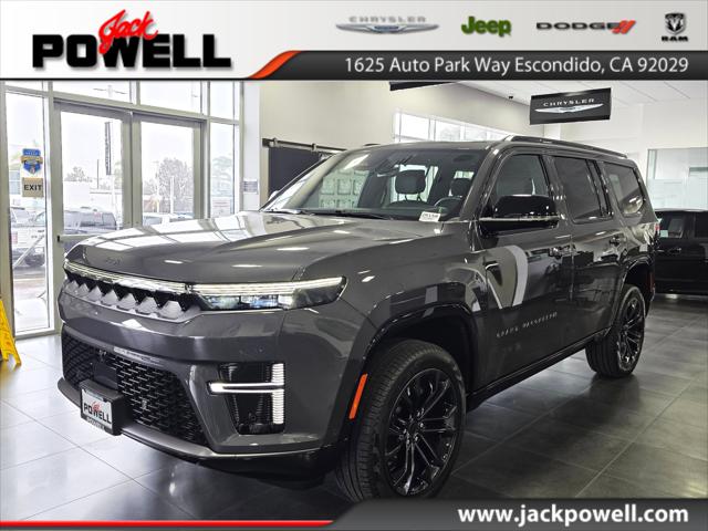 2026 Wagoneer Grand Wagoneer GRAND WAGONEER SUMMIT OBSIDIAN 4X4