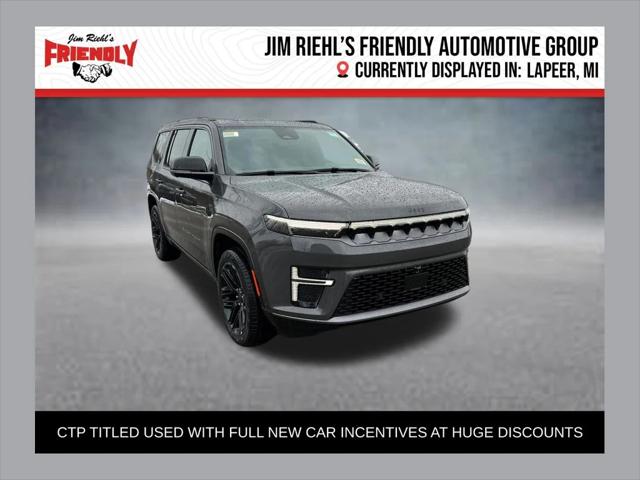 2026 Wagoneer Grand Wagoneer GRAND WAGONEER LIMITED RESERVE 4X4