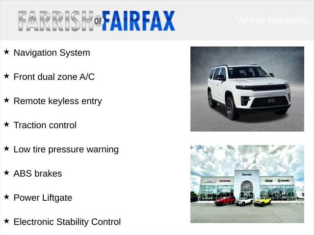 2026 Wagoneer Grand Wagoneer GRAND WAGONEER LIMITED ALTITUDE 4X4