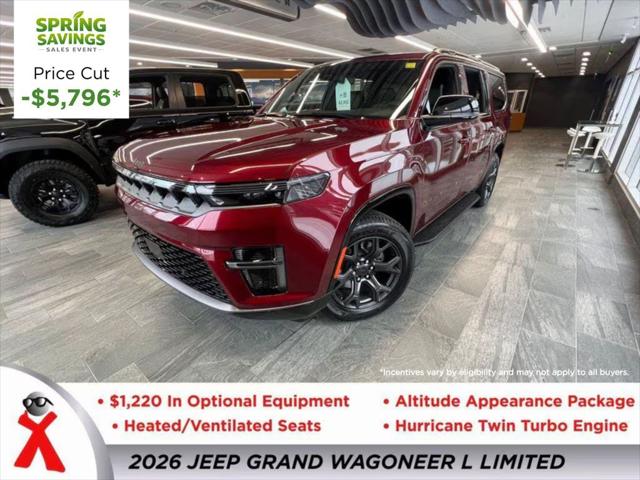 2026 Wagoneer Grand Wagoneer GRAND WAGONEER L LIMITED ALTITUDE 4X4 2026 Wagoneer Grand Wagoneer GRAND WAGONEER L LIMITED ALTITUDE 4X4
