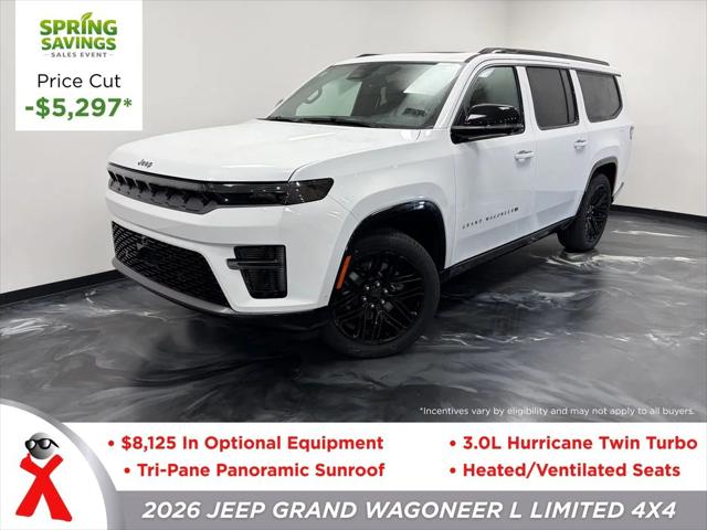 2026 Wagoneer Grand Wagoneer GRAND WAGONEER L LIMITED RESERVE 4X4