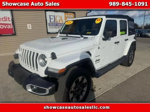 2021 Jeep Wrangler Unlimited Sahara for sale in Chesaning, MI