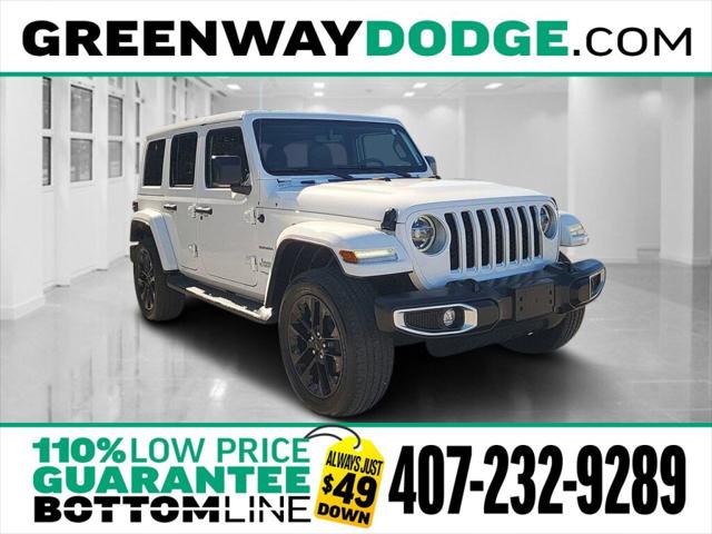 2021 Jeep Wrangler 4xe Unlimited Sahara 4x4 2021 Jeep Wrangler 4xe Unlimited Sahara 4x4