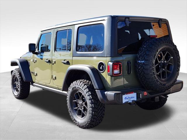 2026 Jeep Wrangler WRANGLER 4-DOOR WILLYS 2026 Jeep Wrangler WRANGLER 4-DOOR WILLYS