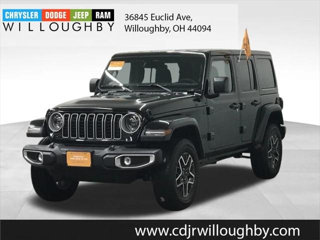 2025 Jeep Wrangler 4-Door Sahara 4x4 2025 Jeep Wrangler 4-Door Sahara 4x4