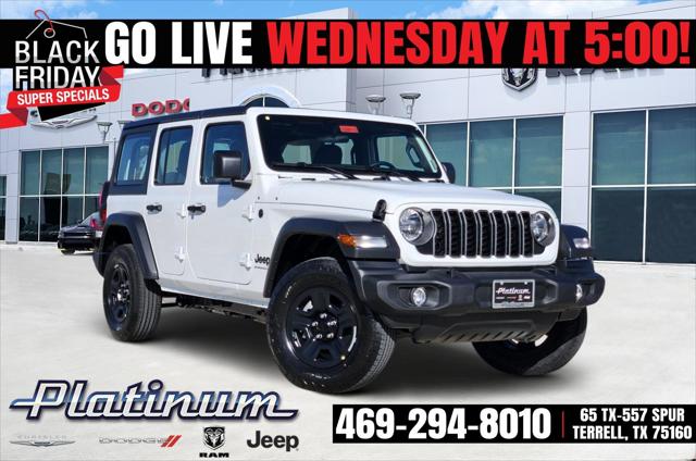 2026 Jeep Wrangler WRANGLER 4-DOOR SPORT 2026 Jeep Wrangler WRANGLER 4-DOOR SPORT