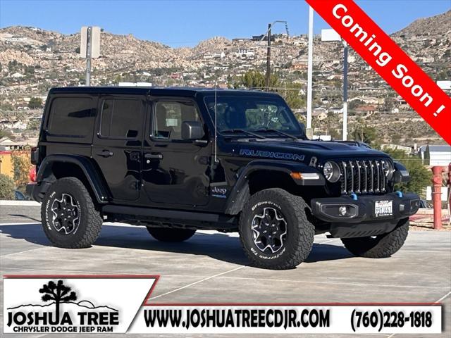 2022 Jeep Wrangler 4xe Unlimited Rubicon 4x4 2022 Jeep Wrangler 4xe Unlimited Rubicon 4x4