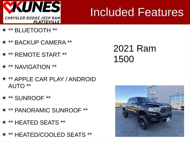 2021 RAM 1500 Limited Longhorn Crew Cab 4x4 57 Box 2021 RAM 1500 Limited Longhorn Crew Cab 4x4 57 Box