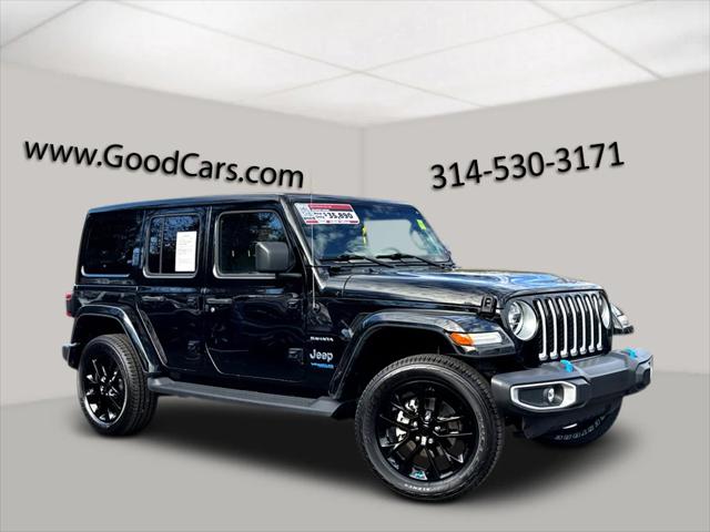2022 Jeep Wrangler 4xe Unlimited Sahara 4x4 2022 Jeep Wrangler 4xe Unlimited Sahara 4x4