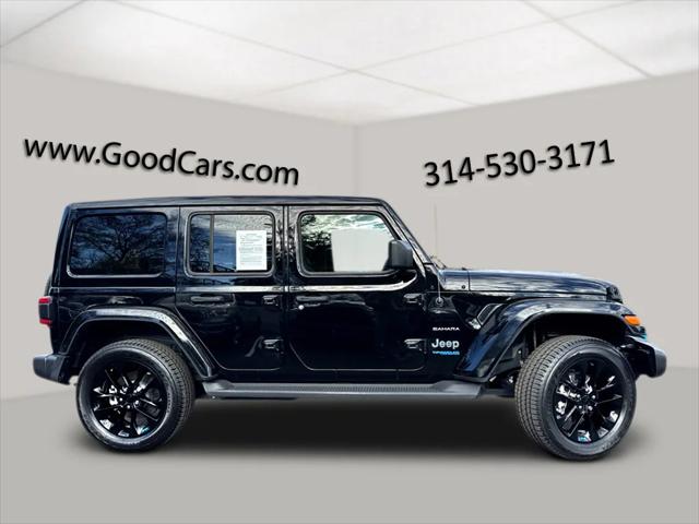 2022 Jeep Wrangler 4xe Unlimited Sahara 4x4 2022 Jeep Wrangler 4xe Unlimited Sahara 4x4