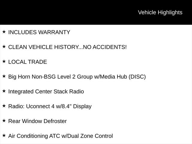 2019 RAM 1500 Big Horn/Lone Star Crew Cab 4x4 57 Box