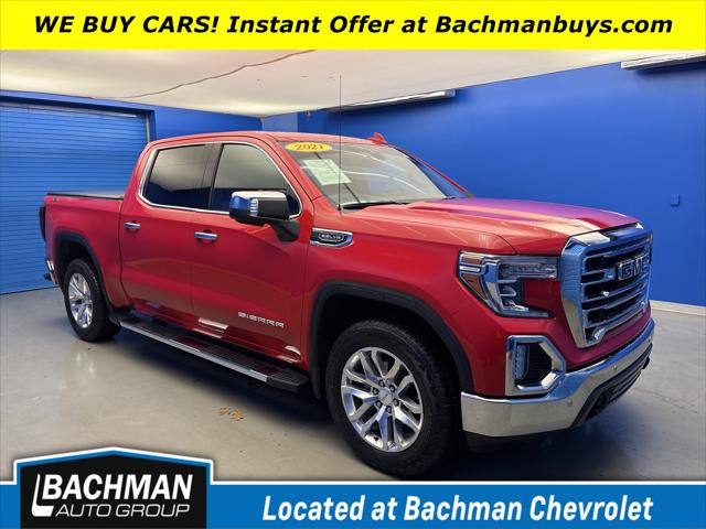 2021 GMC Sierra 1500 4WD Crew Cab Short Box SLT