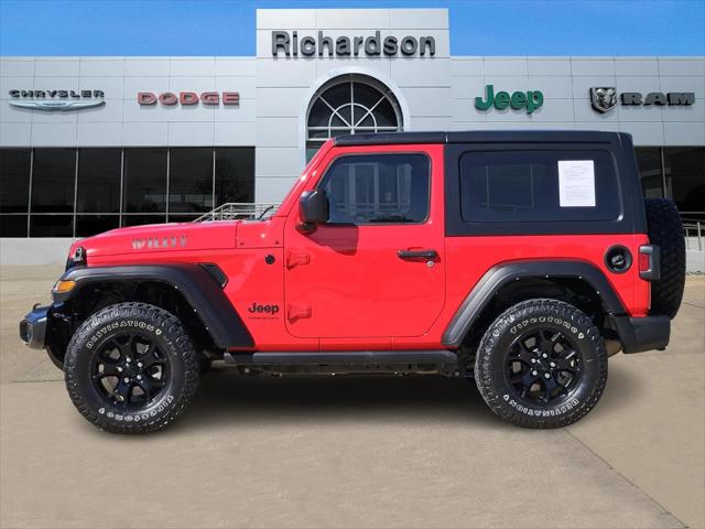 2022 Jeep Wrangler Willys 4x4 2022 Jeep Wrangler Willys 4x4