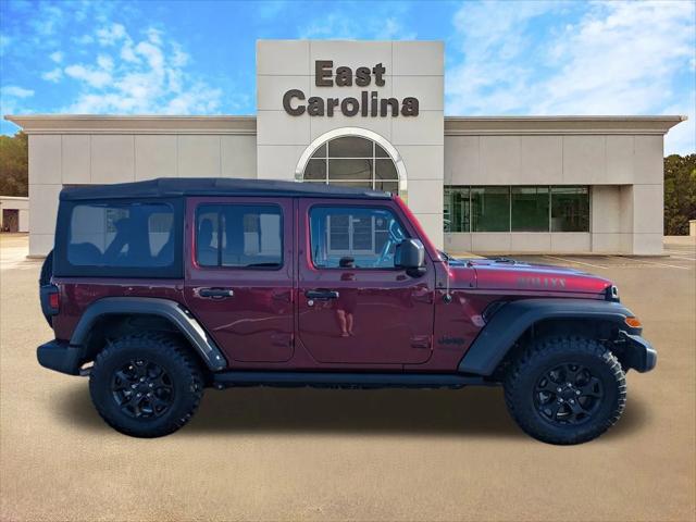 2021 Jeep Wrangler Unlimited Willys Sport 4x4 2021 Jeep Wrangler Unlimited Willys Sport 4x4