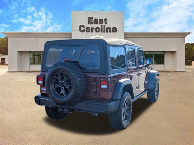 2021 Jeep Wrangler Unlimited Willys Sport 4x4 2021 Jeep Wrangler Unlimited Willys Sport 4x4