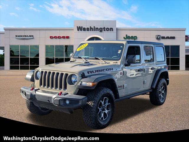 2022 Jeep Wrangler Unlimited Rubicon 4x4 2022 Jeep Wrangler Unlimited Rubicon 4x4