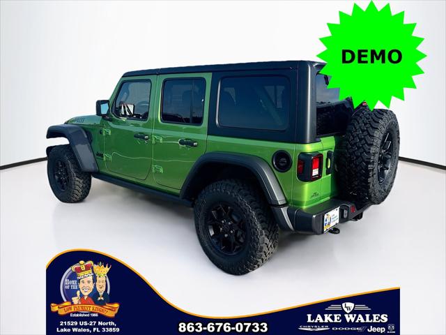 2026 Jeep Wrangler 4-Door Willys 4x4