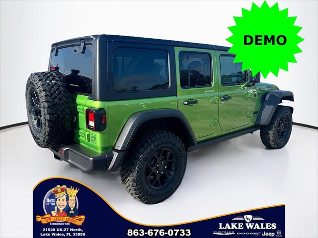 2026 Jeep Wrangler 4-Door Willys 4x4