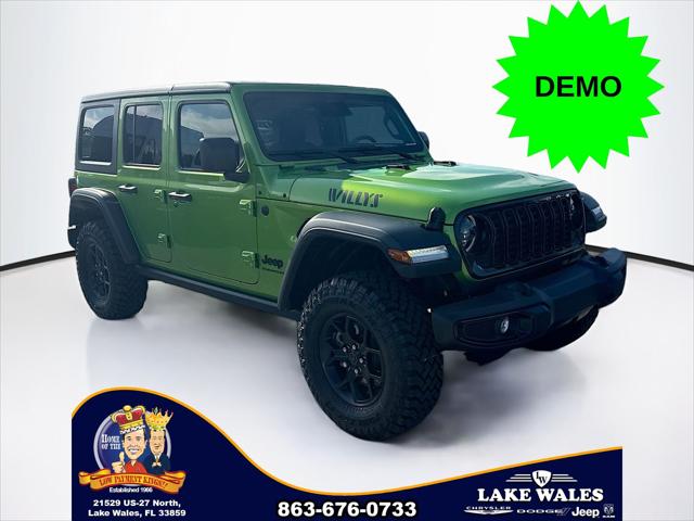 2026 Jeep Wrangler 4-Door Willys 4x4 for sale in Lake Wales, FL