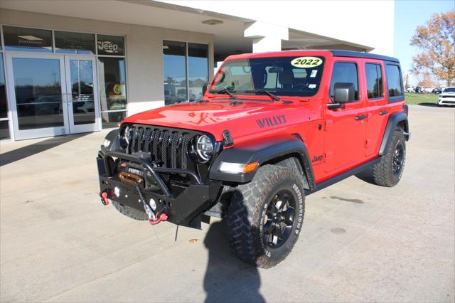 2022 Jeep Wrangler Unlimited Willys 4x4 2022 Jeep Wrangler Unlimited Willys 4x4