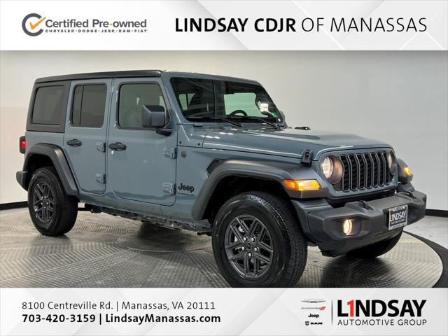 2024 Jeep Wrangler 4-Door Sport S 4x4 2024 Jeep Wrangler 4-Door Sport S 4x4