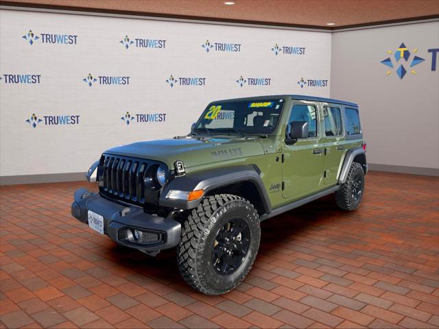 2020 Jeep Wrangler Unlimited Willys Sport 4X4 2020 Jeep Wrangler Unlimited Willys Sport 4X4