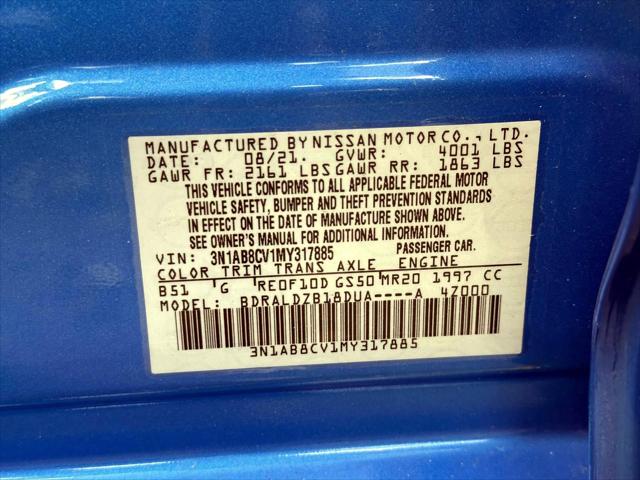 2021 Nissan Sentra SV Xtronic CVT [32]